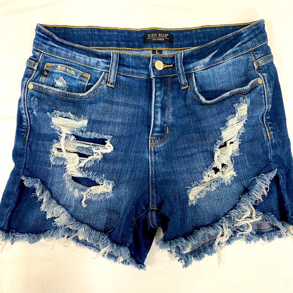 Judy Blue size large juniors shorts